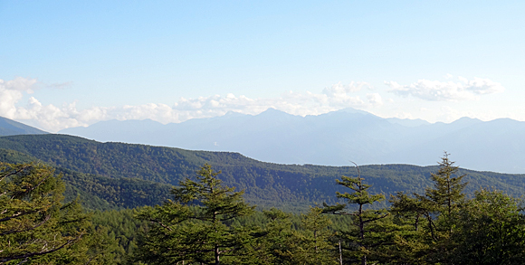 日向木場展望台からの景色