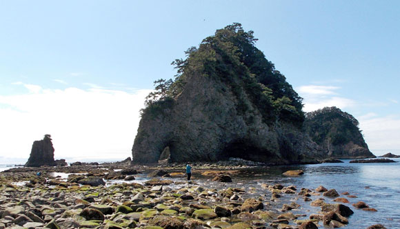 静岡県伊豆半島・西伊豆の三四郎島