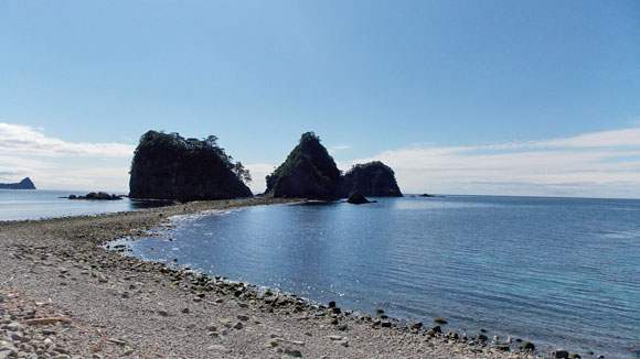 静岡県伊豆半島・西伊豆の三四郎島