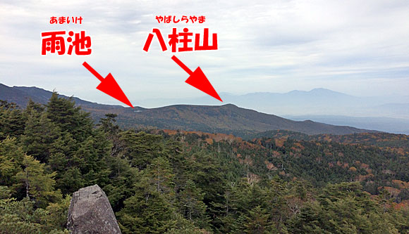 高見石からの風景