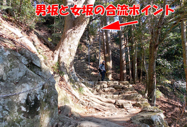 神奈川県伊勢原市・大山登山「女坂」