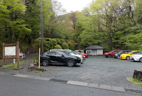 金時山登山「金時公園駐車場」