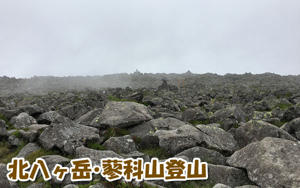 八ヶ岳の蓼科山へ大河原峠から登山をしに行ってきました！