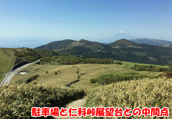 伊豆半島の仁科峠から360度の大パノラマと富士山を眺望！