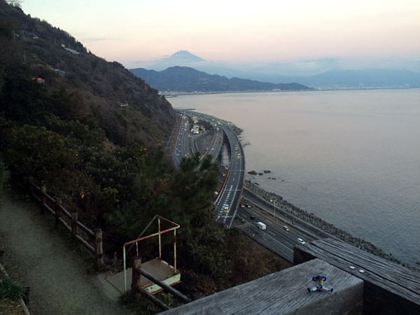 静岡県のさった峠（薩埵峠）から富士山を見てきた～！