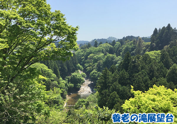 養老の滝展望台