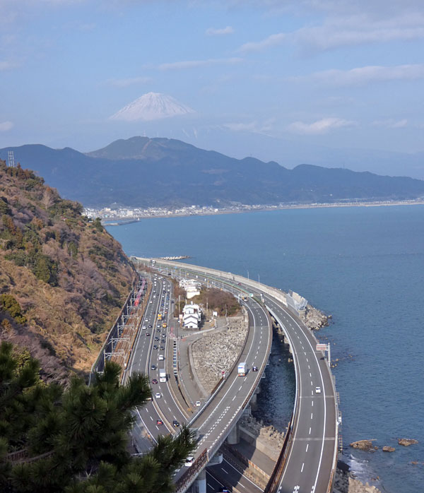 静岡県のさった峠（薩埵峠）から富士山を見てきた～！