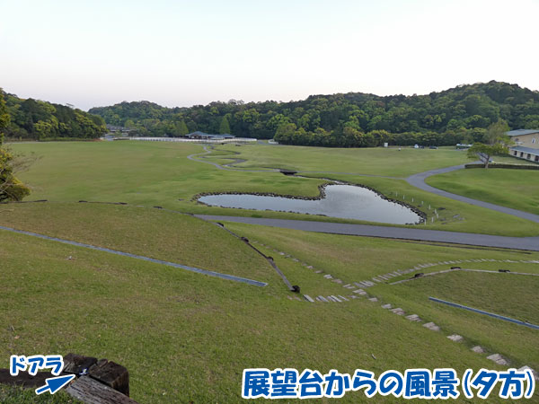 ブルーベリーヒル勝浦・展望台からの風景