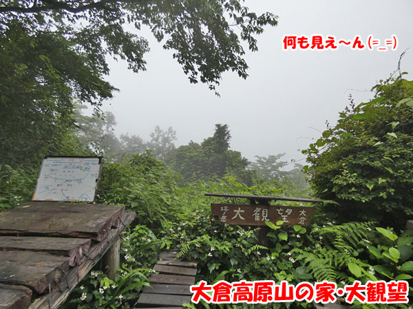 丹沢登山：大倉高原の家・大観望