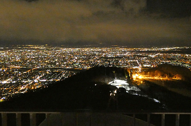 日本新三大夜景「札幌」の夜景