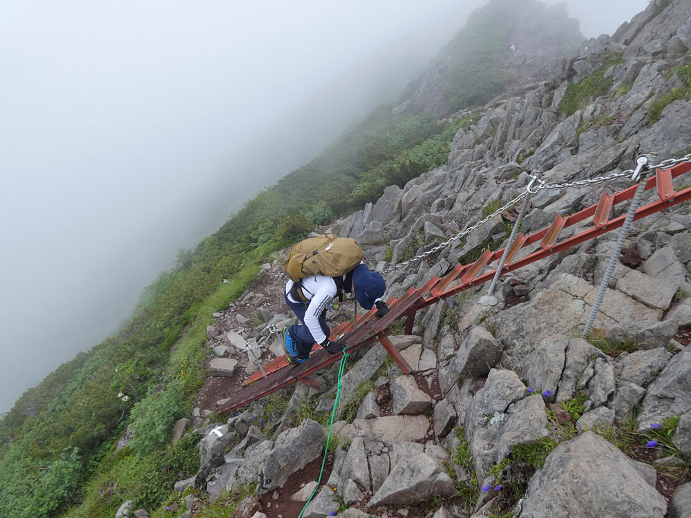 三叉峰から赤岳を目指す！