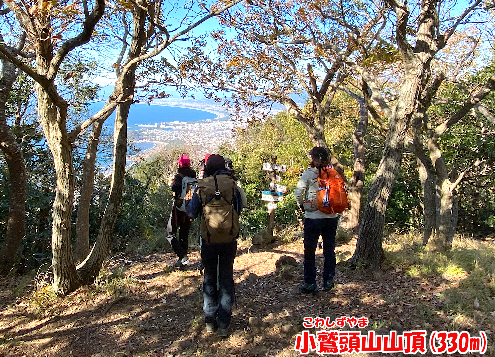 小鷲頭山山頂（330m）