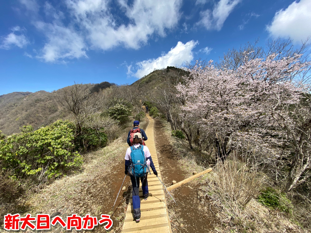 新大日に向かう！