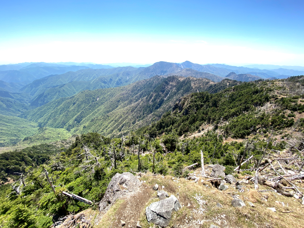 八経ヶ岳山頂