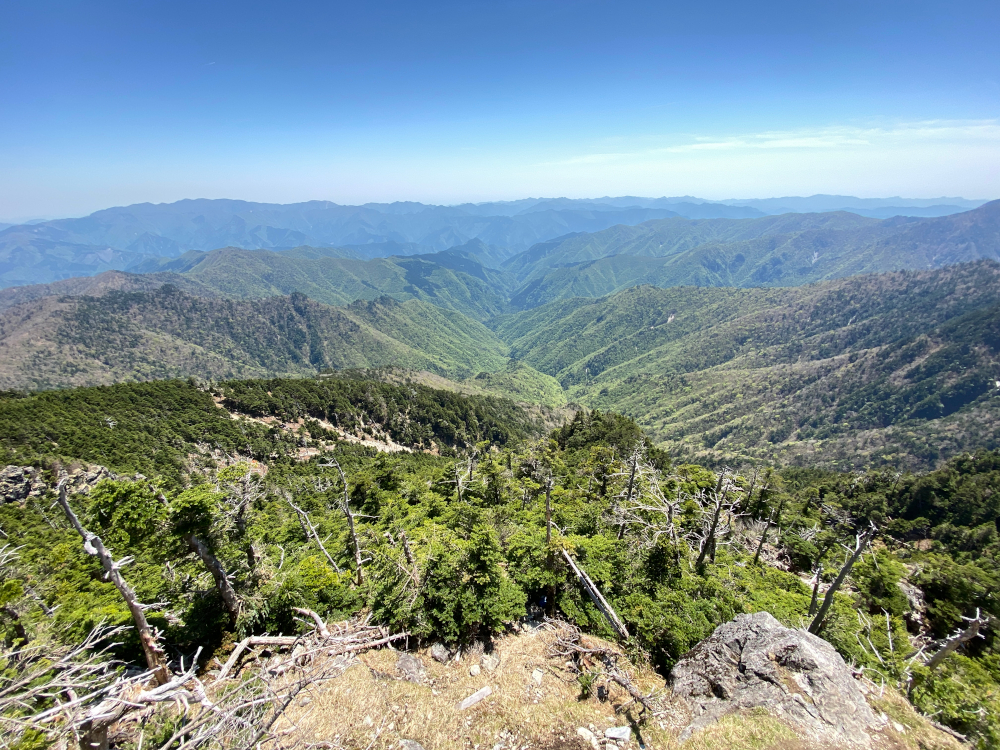 八経ヶ岳山頂