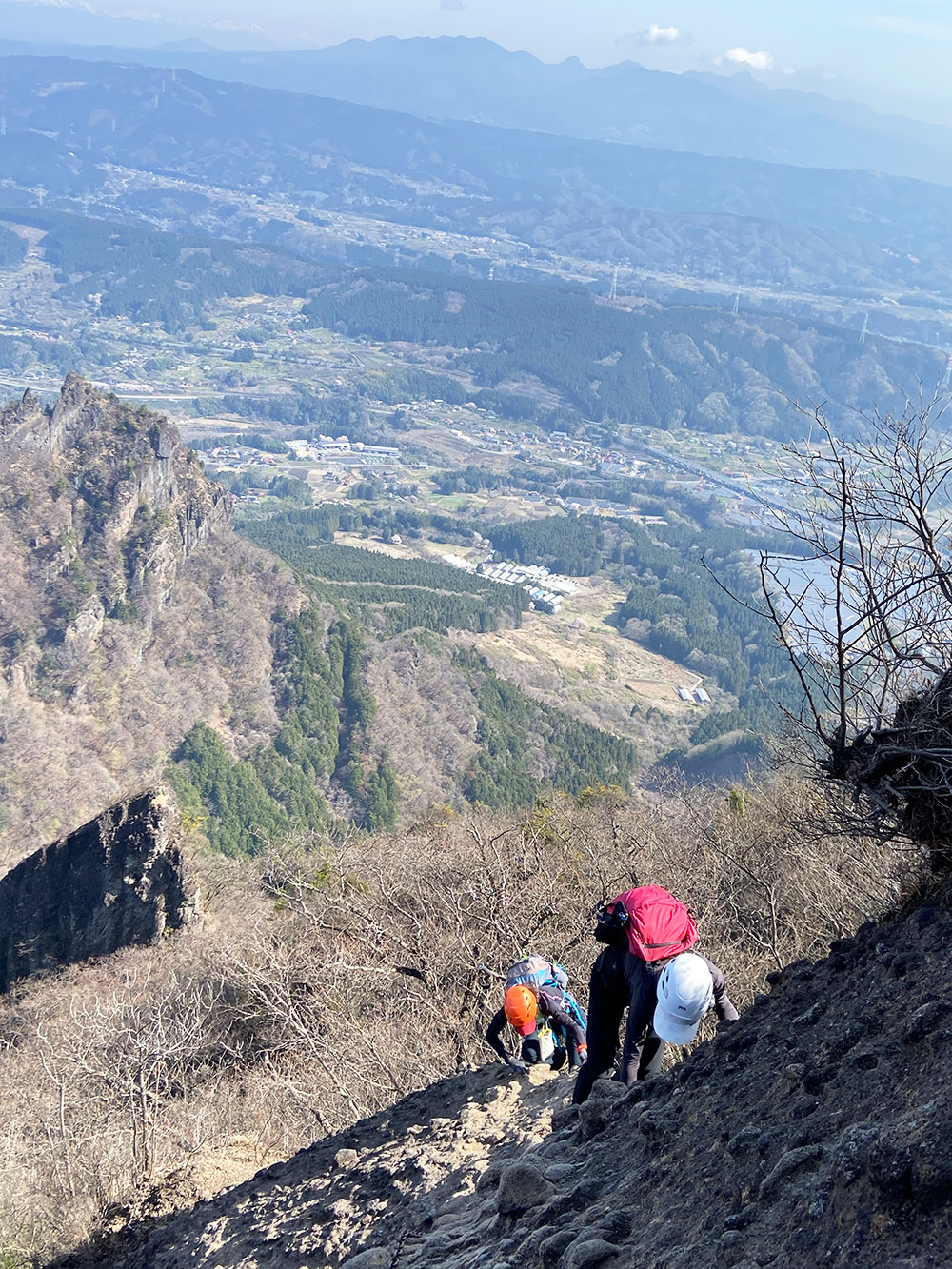 表妙義縦走・ビビリ岩