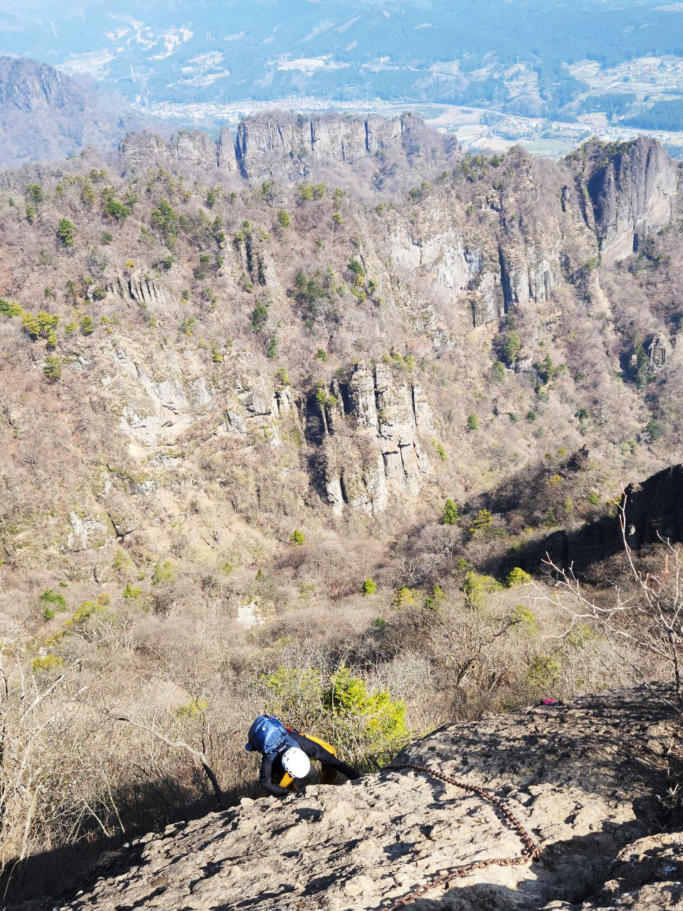 表妙義縦走・ビビリ岩