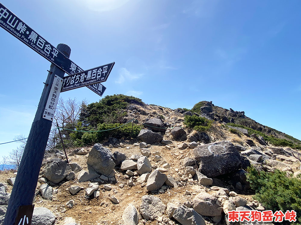 八ヶ岳・天狗岳の絶景を堪能！東天狗岳分岐
