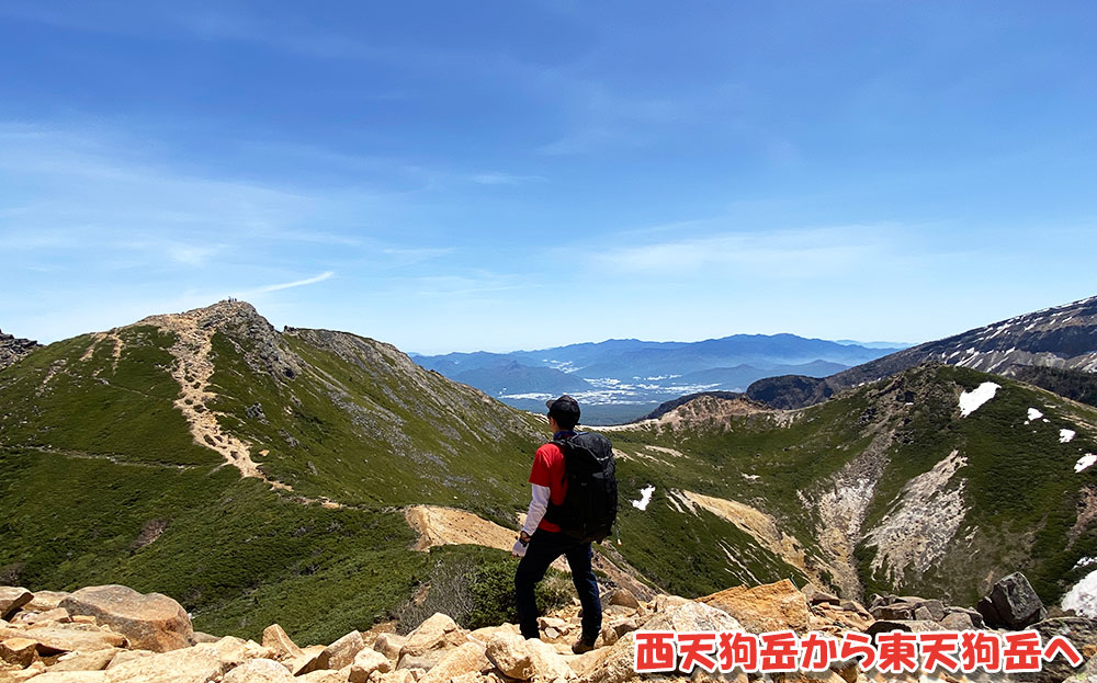 八ヶ岳・天狗岳の絶景を堪能！西天狗岳から東天狗岳へ
