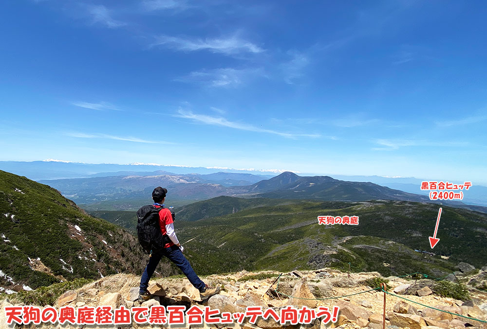 八ヶ岳・天狗岳の絶景を堪能！天狗の奥庭経由で黒百合ヒュッテへ向かう！