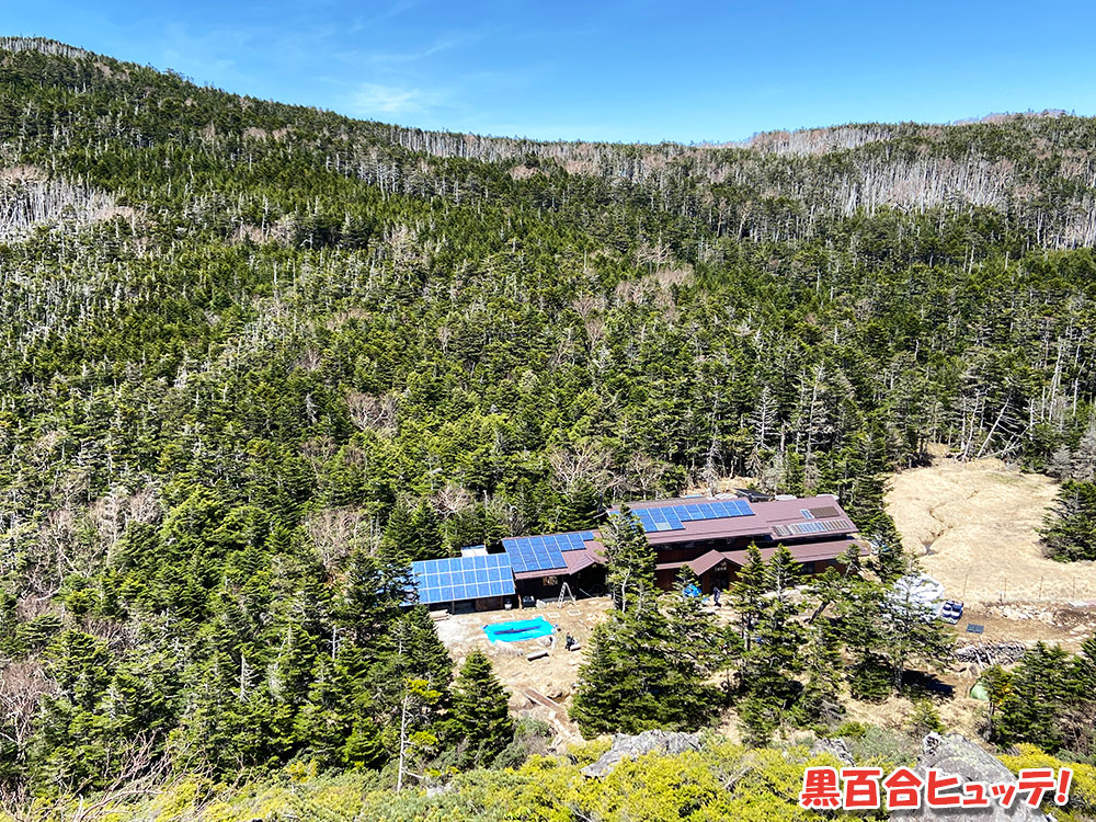 八ヶ岳・天狗岳の絶景を堪能！黒百合ヒュッテ！