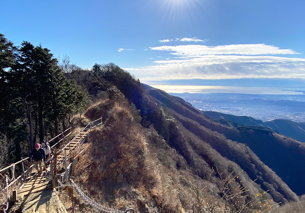 烏尾山から行者ヶ岳へ向かう！