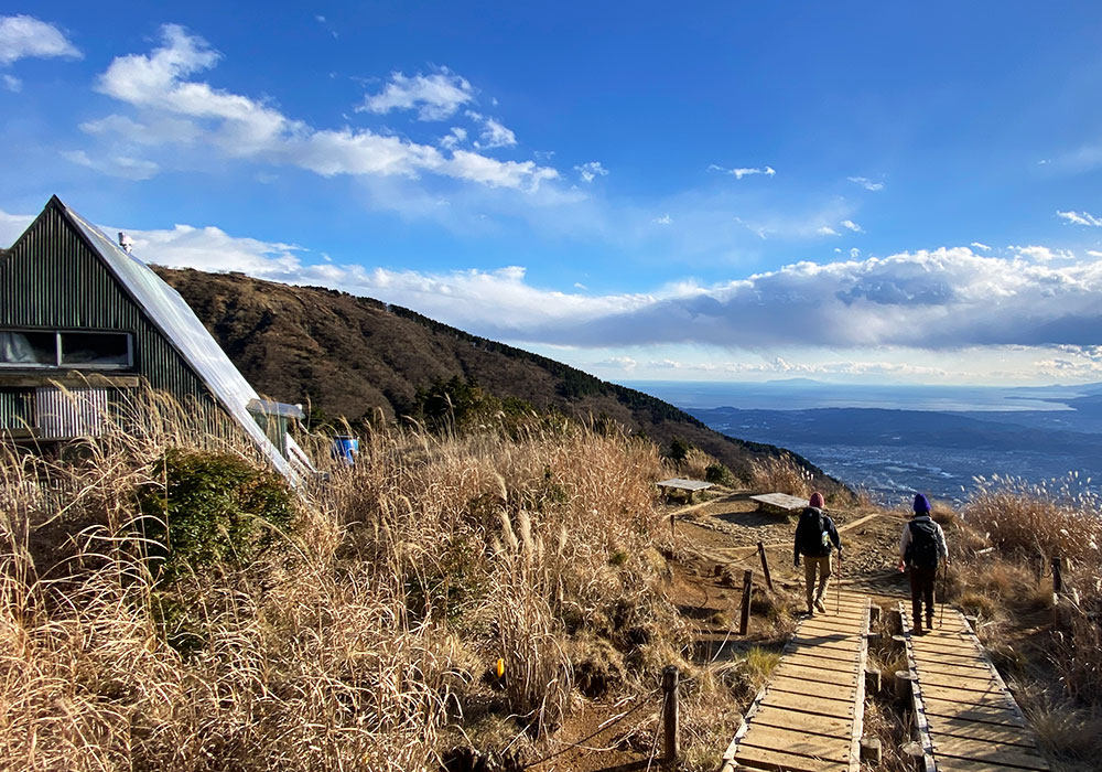 烏尾山に到着！
