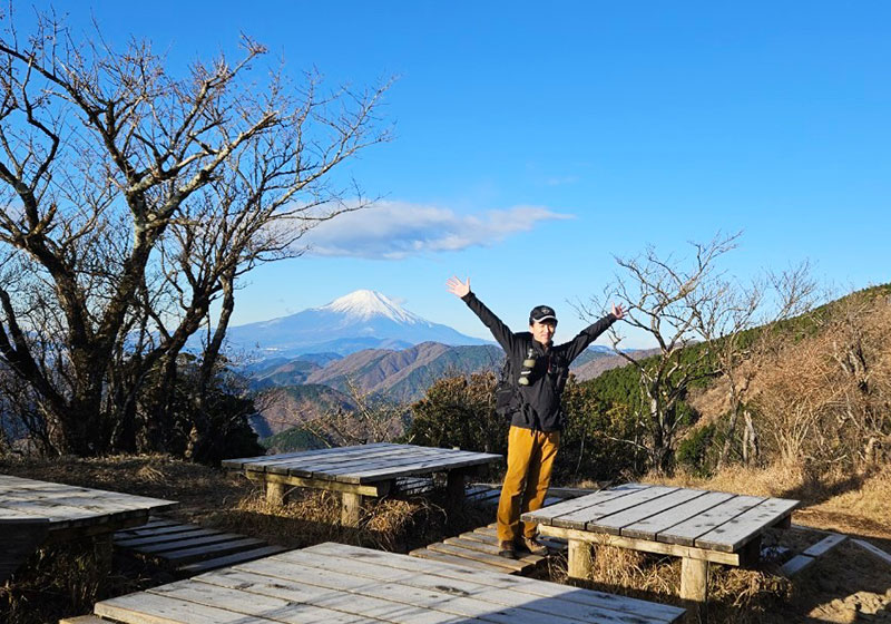 二ノ塔（標高1141m）に到着！