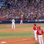 プロ野球観戦！横浜スタジアムの内野指定で横浜 vs 広島戦を観戦