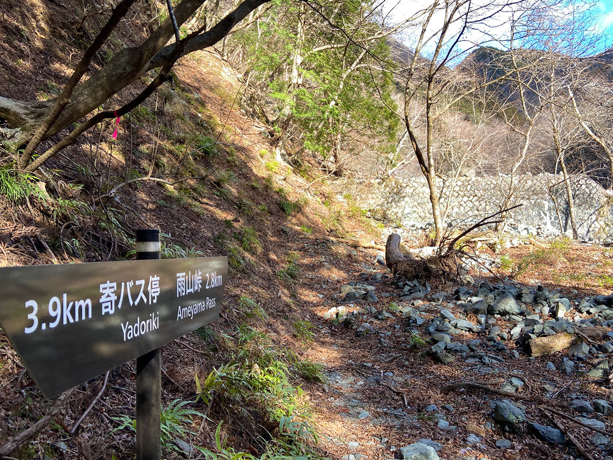 【鍋割山】砂防ダムをいくつかクリア
