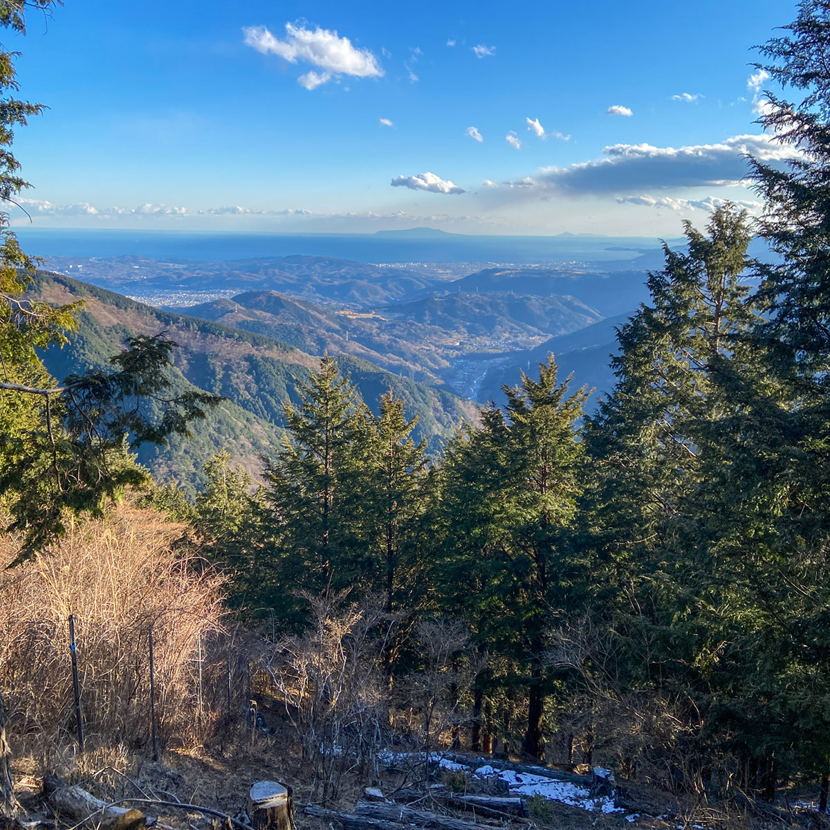 バリルートで雨山から寄大橋へ