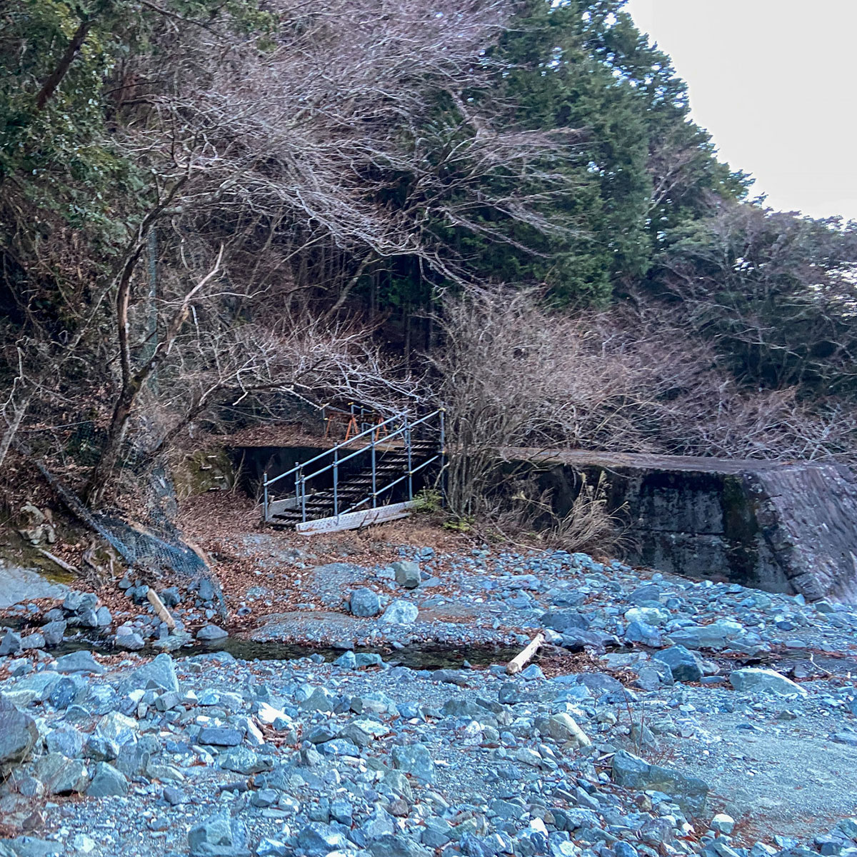 バリルートで雨山から寄大橋へ